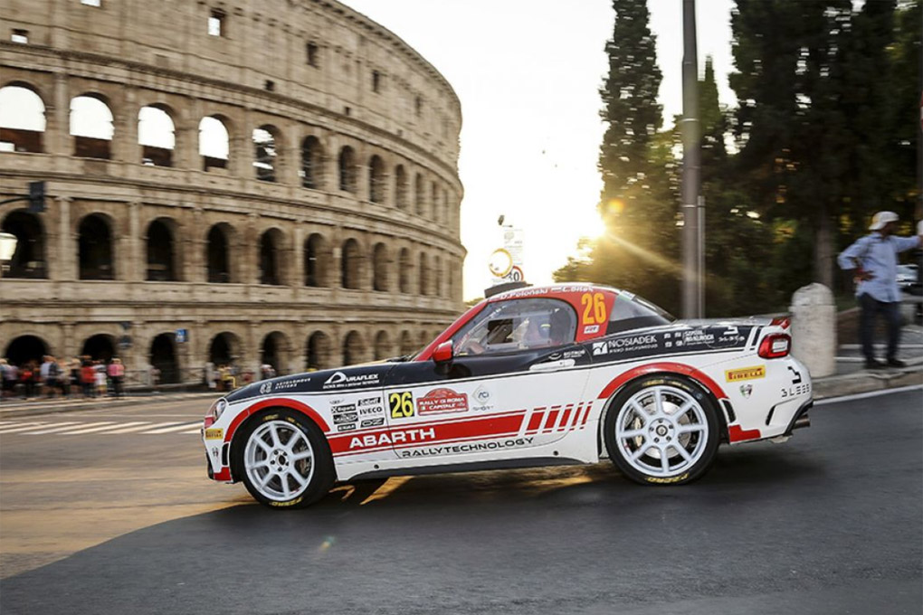 Abarth 124 Rally en el ERC