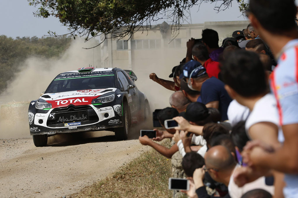 Rallye de Italia, Ostberg con el DS 3 WRC