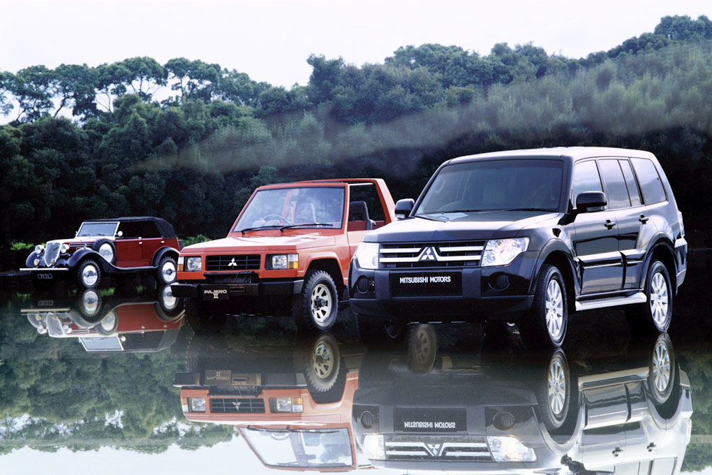 Tres épocas en la historia de Mitsubishi