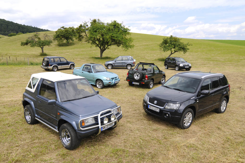 generaciones del Suzuki Vitara