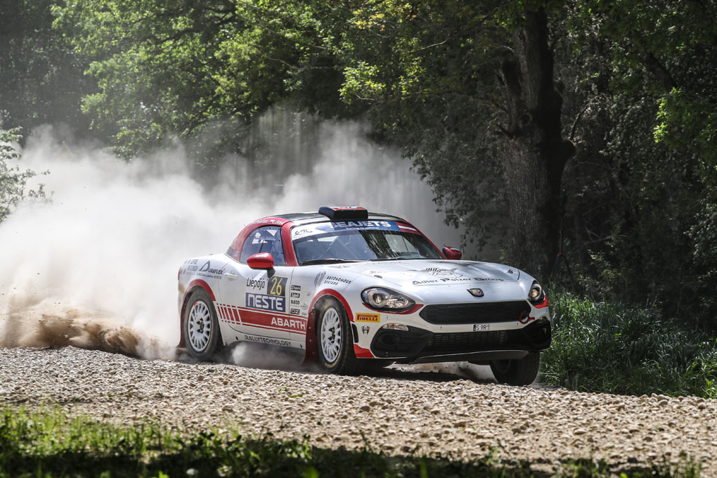 Abarth 124 Rally en el ERC