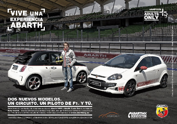 Andy Soucek y Abarth