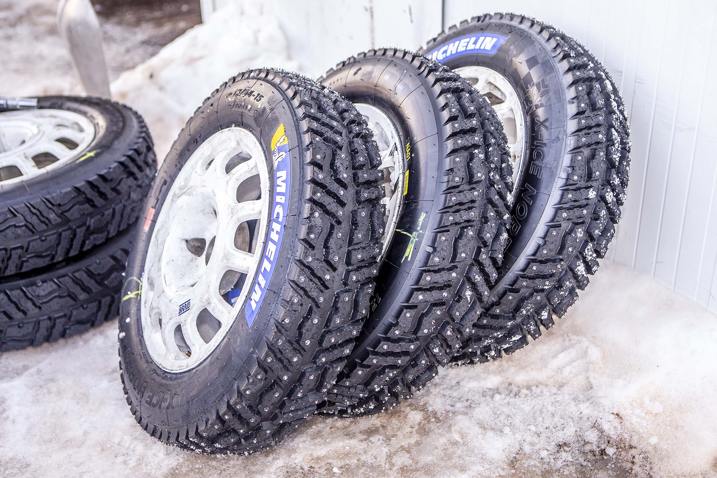 Neumáticos Michelin para carreras en nieve y hielo