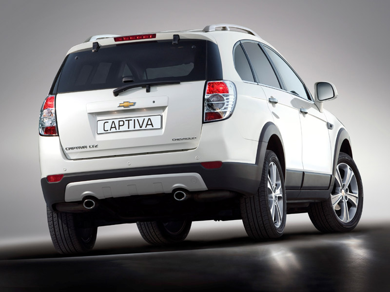 Chevrolet Captiva 2011 trasera