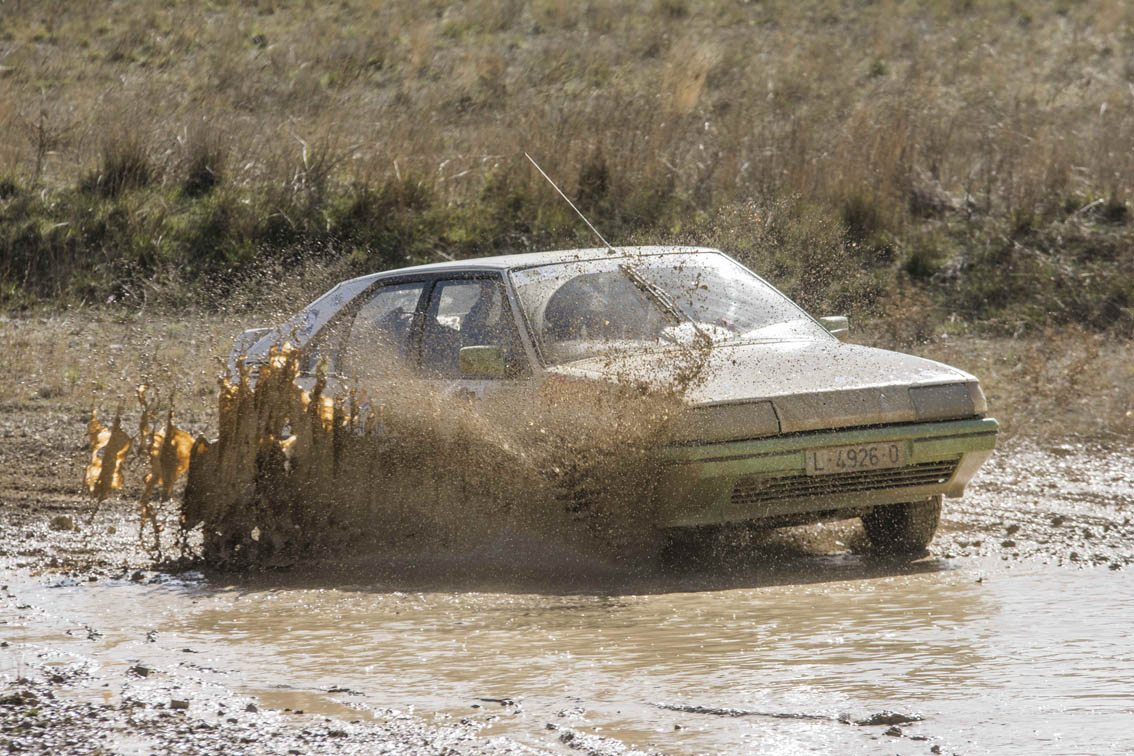 Citroen BX en el Spain Classic Raid