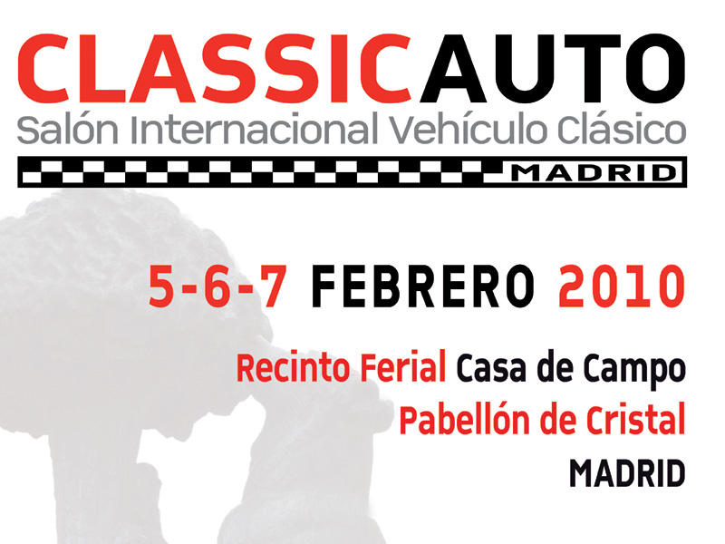 Cartel oficial de ClassicAuto Madrid