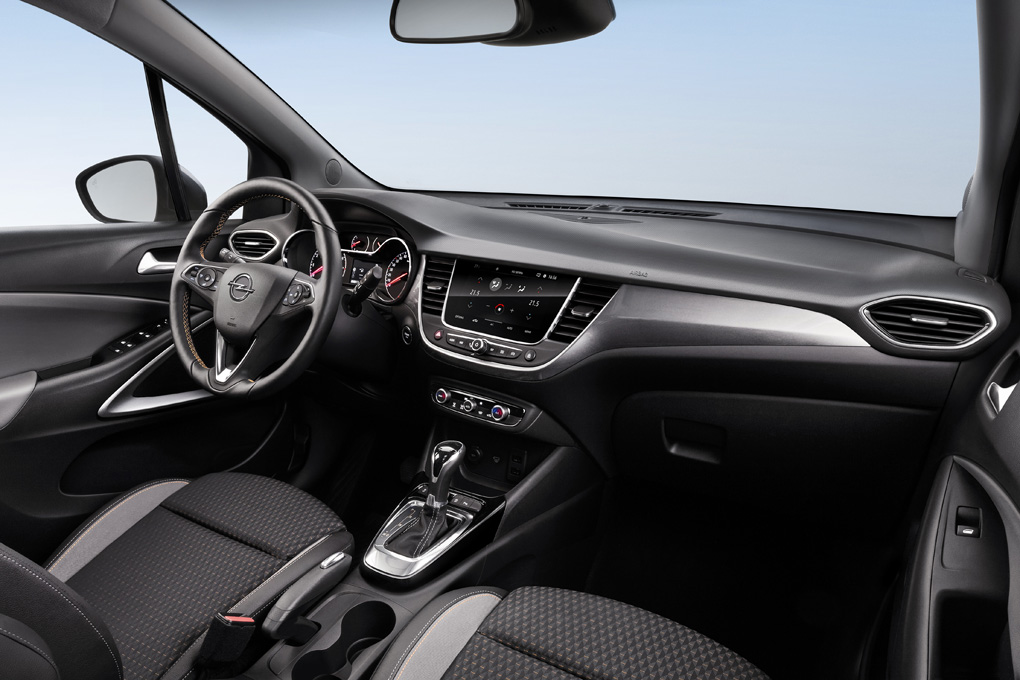 Interior del Opel Crossland