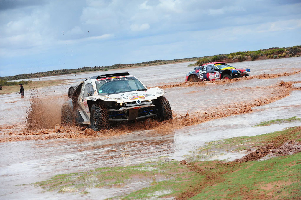 Oscar Fuertes en el Dakar 2018