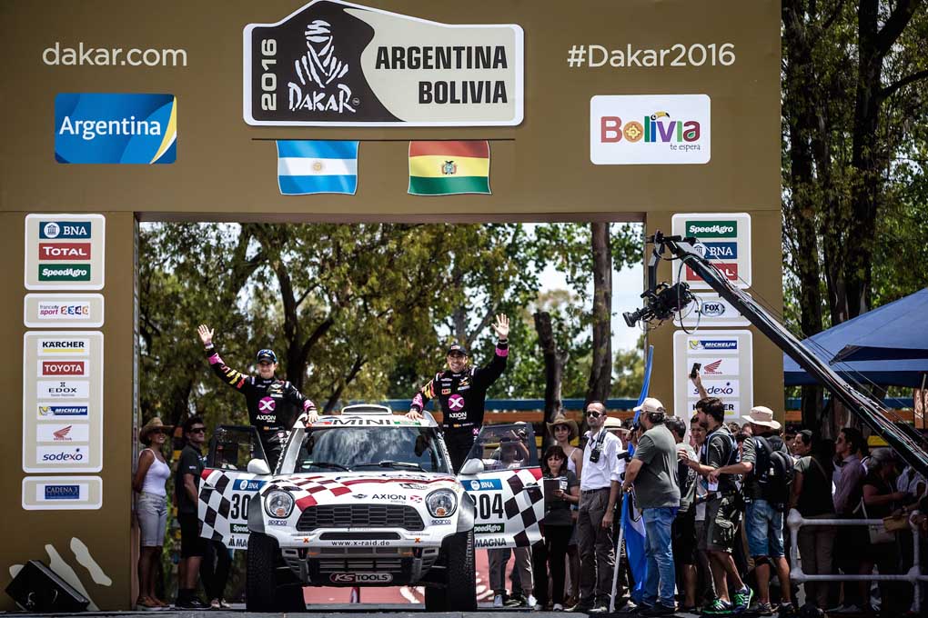 Nani Roma en el Rally Dakar 2016