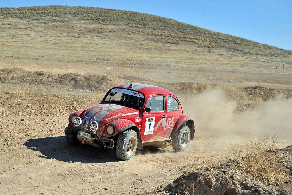 Juan Donatiu participando en el Spain Classic Raid