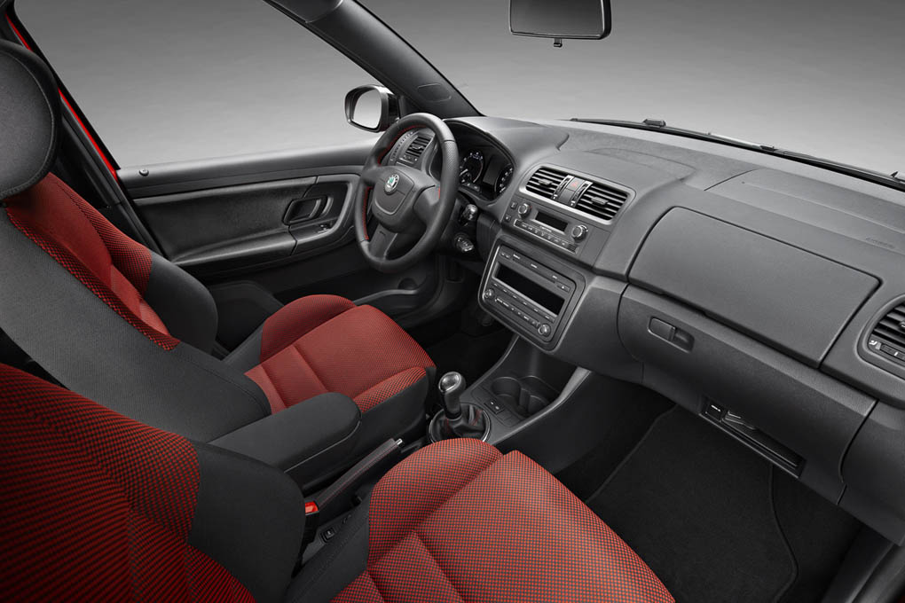 interior Skoda Fabia Montecarlo