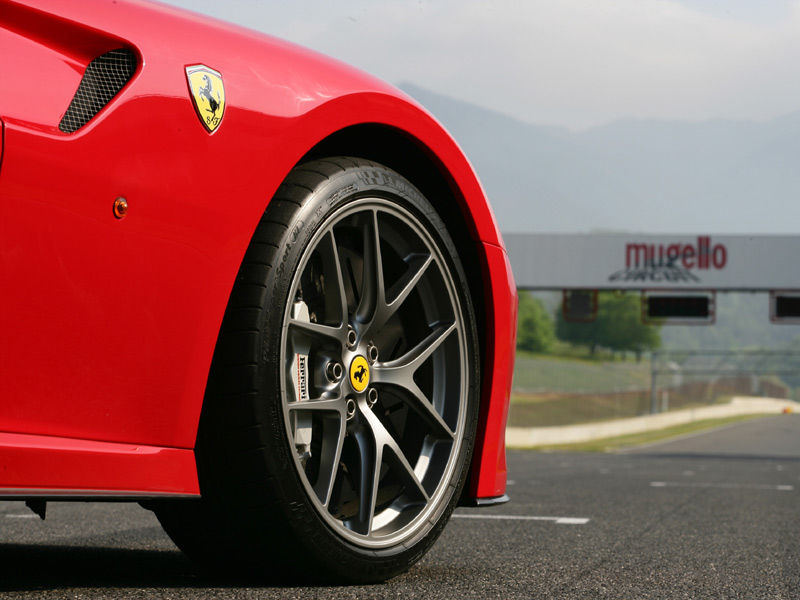 Nuemáticos Michelín para el Ferrari 599 GTO