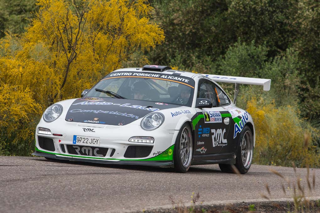 Miguel Fuster en el Rallye Sierra Morena 2015