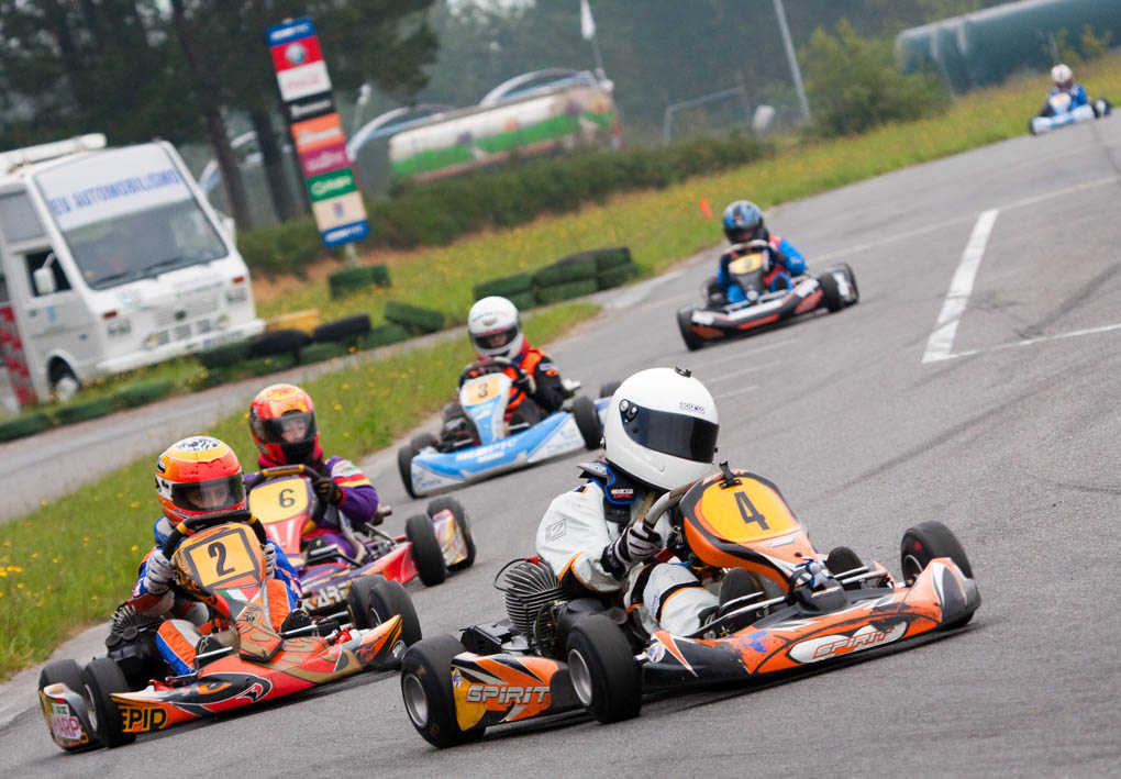 Cuarta carrera del Campeonato karting Galicia 2011