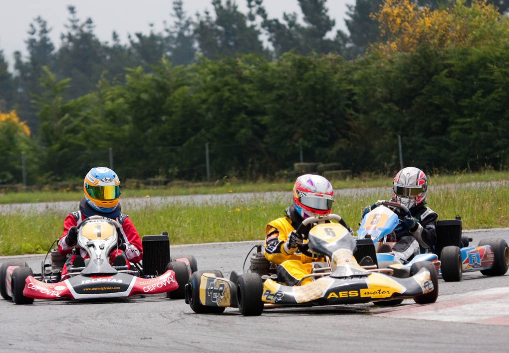 Cuarta carrera del Campeonato karting Galicia 2011