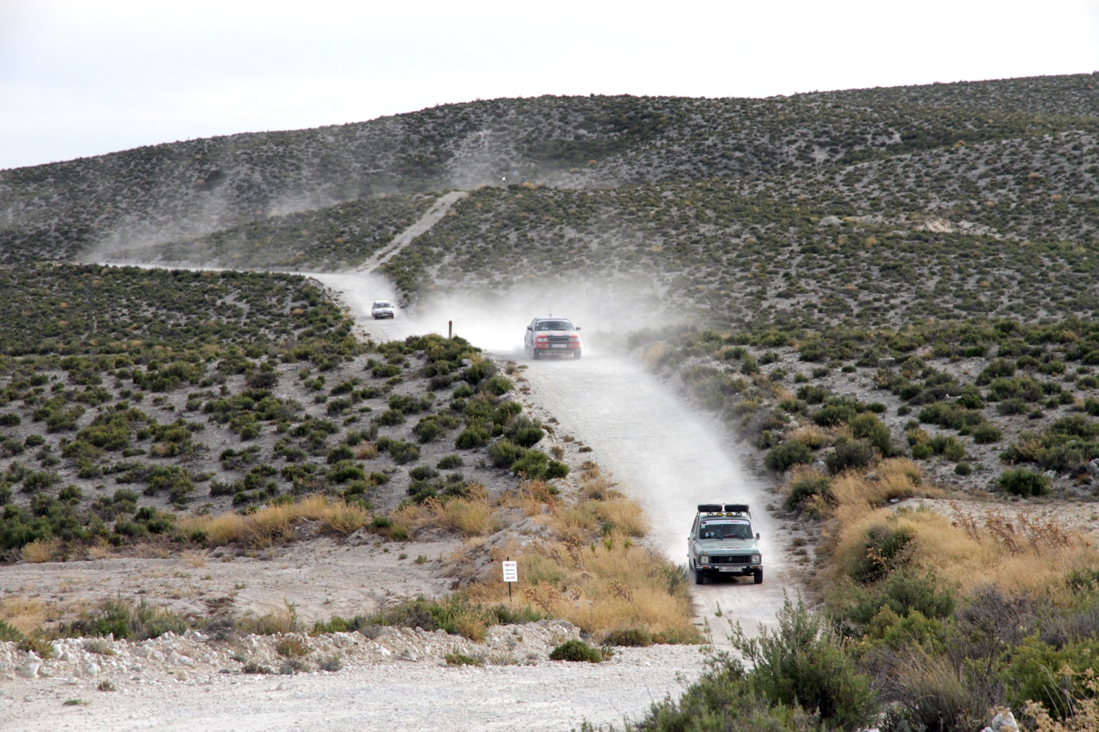 Desierto de los Monegros en el Iberian Classic Raid