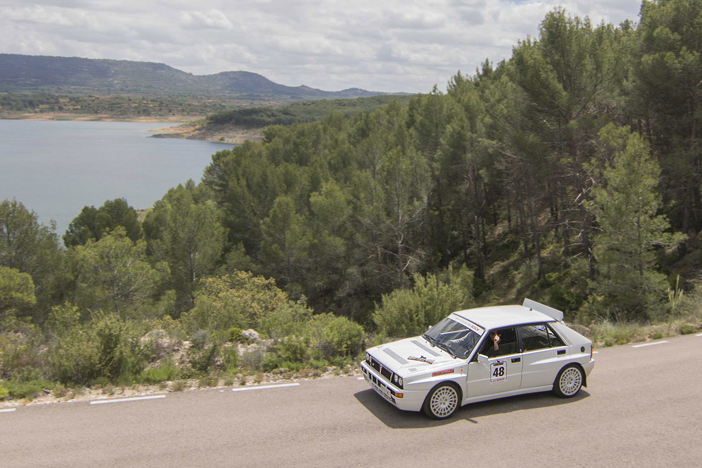 Lancia Delta Integrale en el I Spain Classic Rally