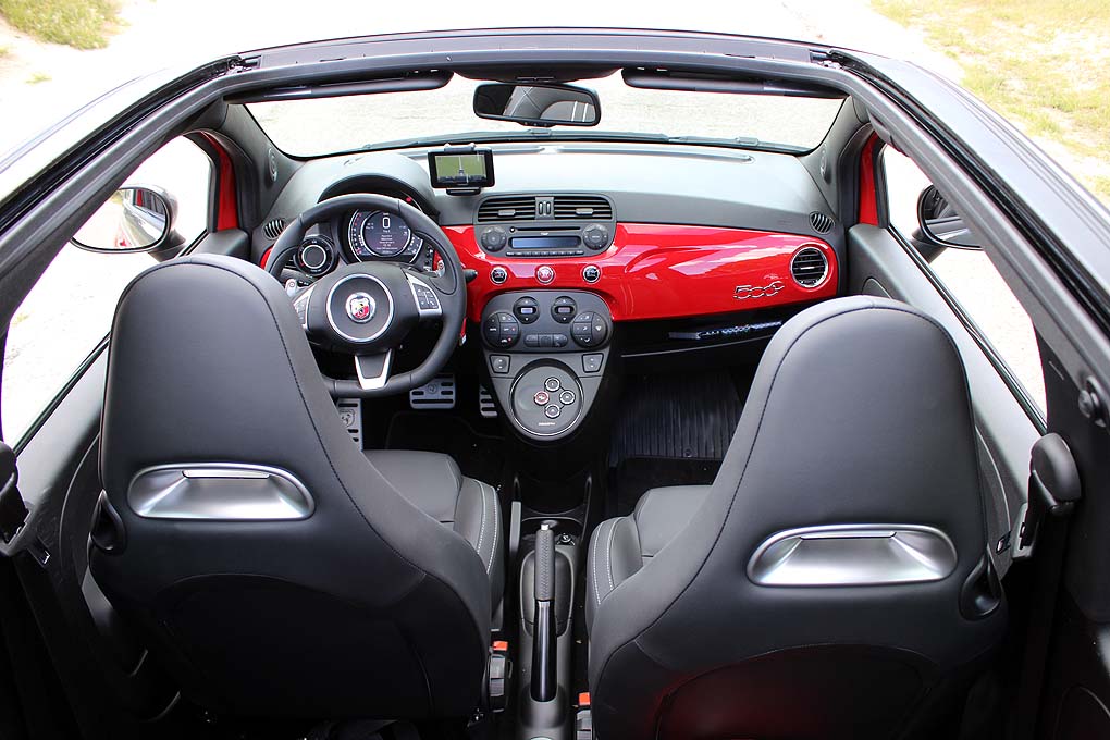 Interior Abarth 500c 595 Turismo