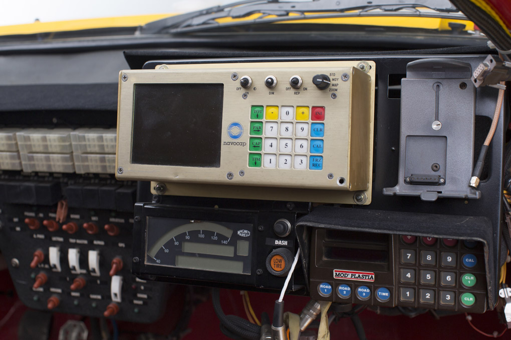 Interior del ZX Rally-Raid