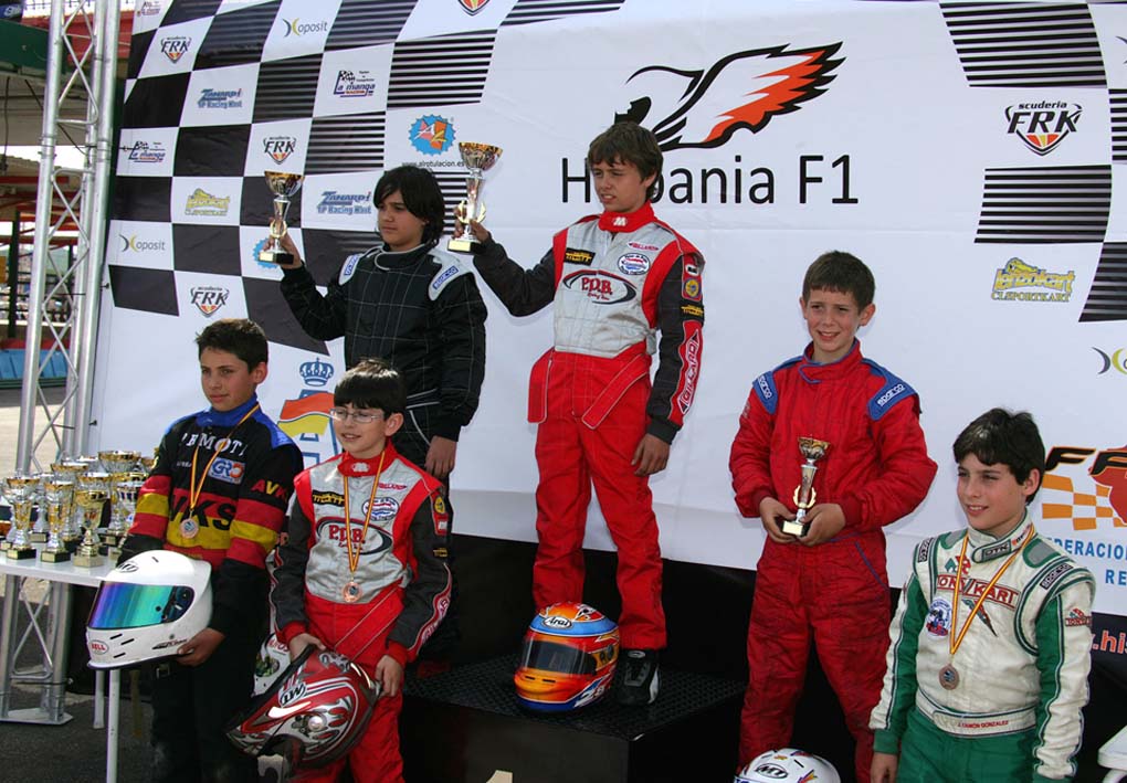 Podium cadetes