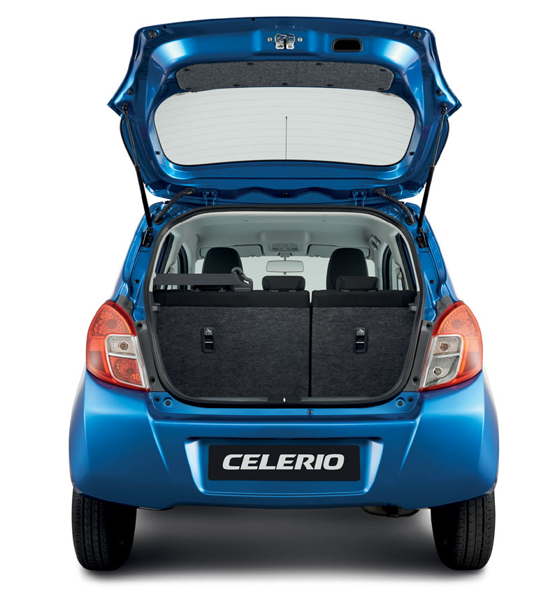 Maletero del Suzuki Celerio