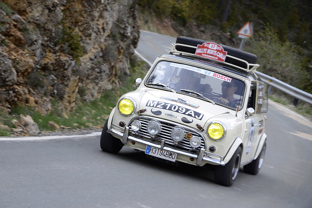 Mini en el I Spain Classic Rally