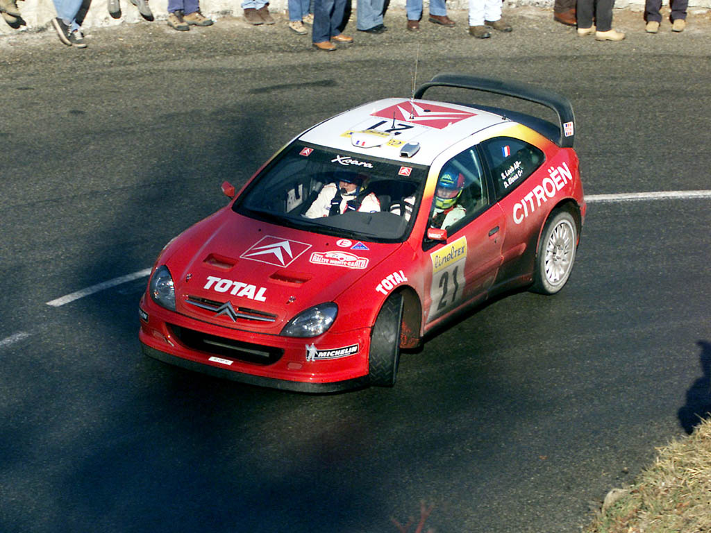 Sebastian Loeb Rallye Montecarlo 2002