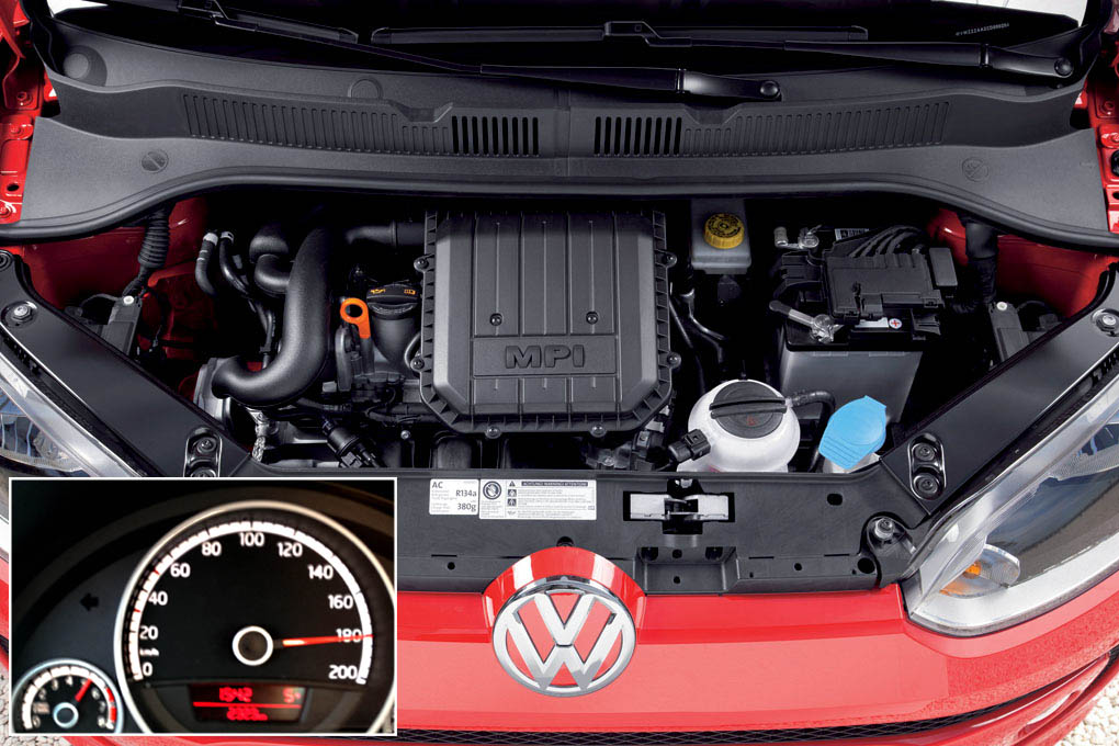 Motor y velocidad punta VW Up