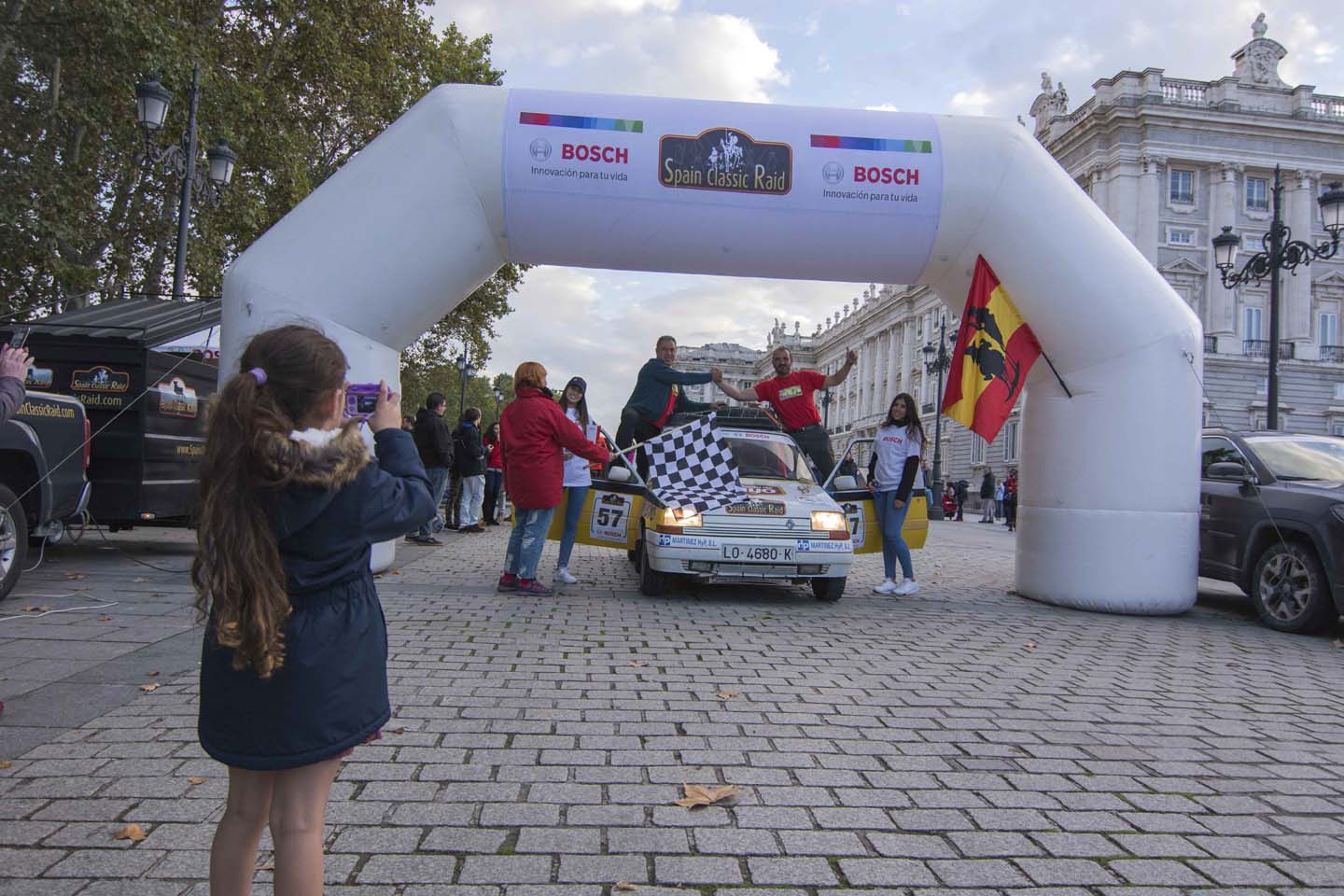 Renault Super 5 en el Spain Classic Raid