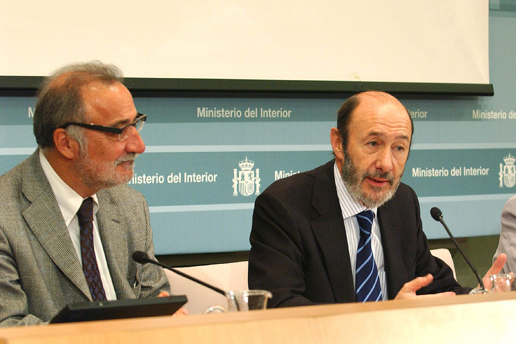 Alfredo Perez Rubalcaba y Pere Navarro