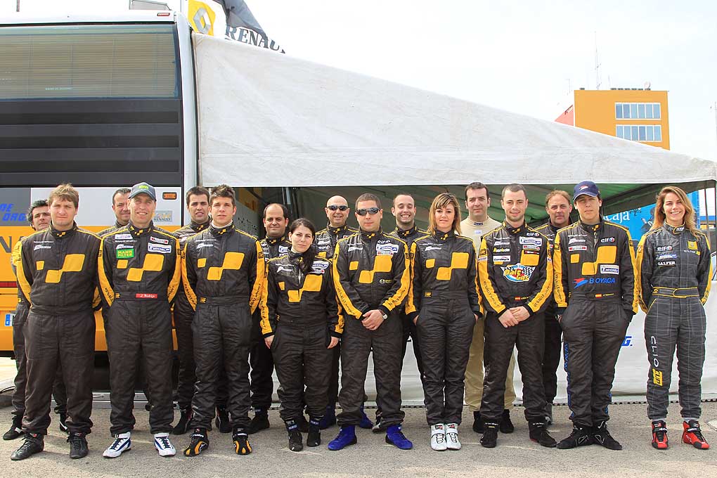 Pilotos de la Clio Cup 2011