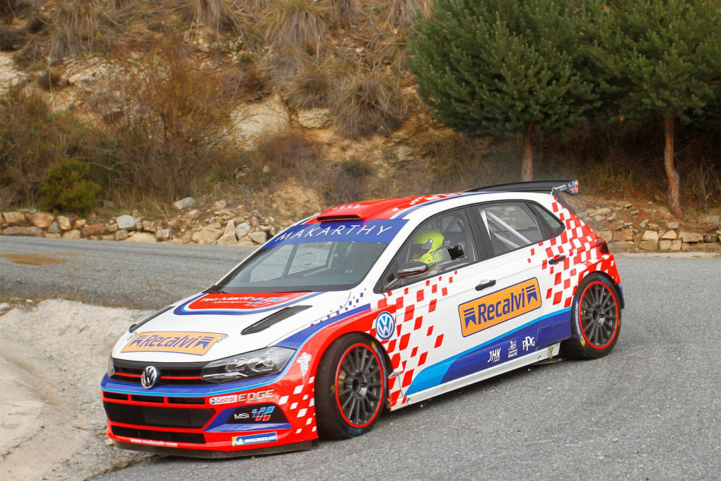 VW Polo del equipo Teo Martin Motorsport