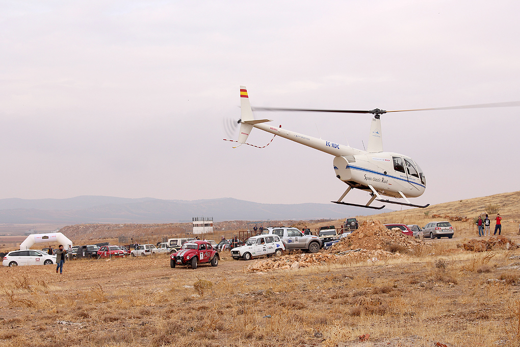 Helicóptero en Consuegra