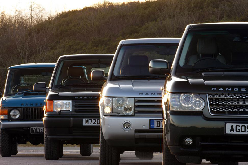 Evolución histórica Range Rover