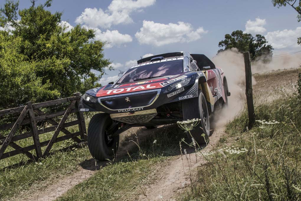 Sainz en la etapa prólogo Dakar 2016