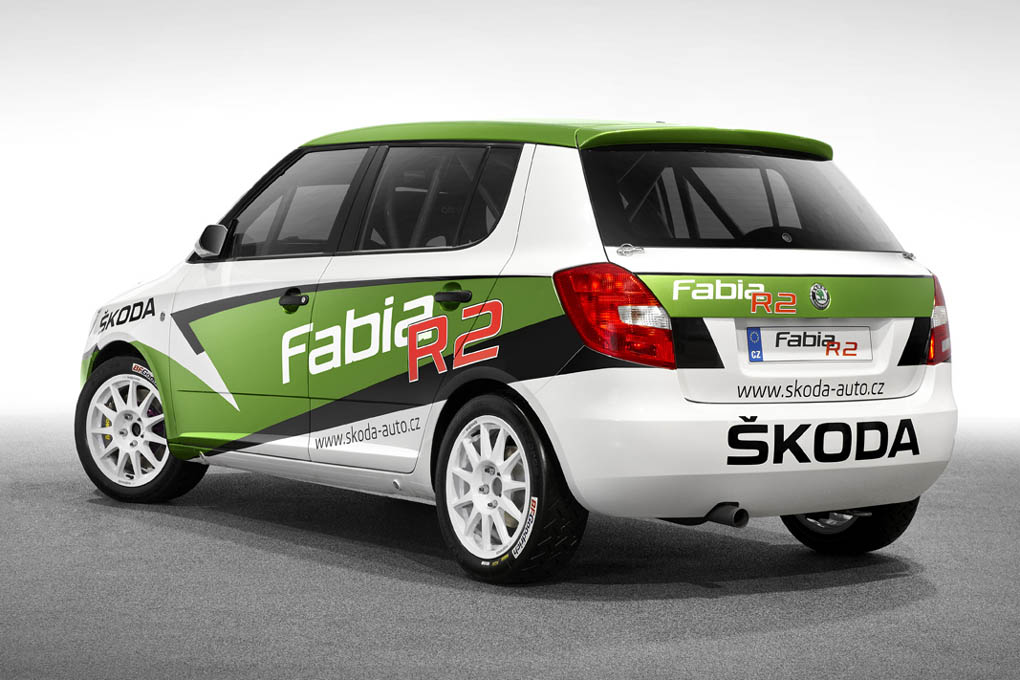 Skoda Fabia R2 trasera