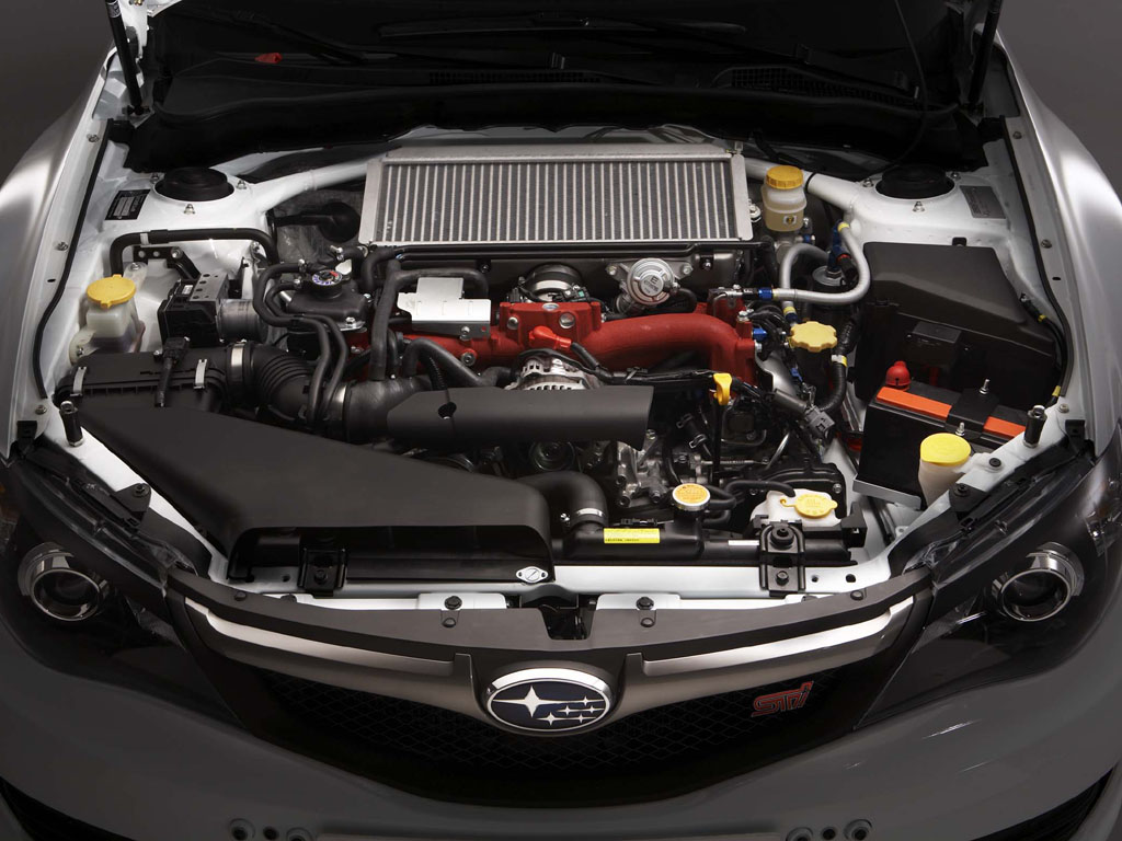 Motor del Subaru Impreza Prodrive 2010