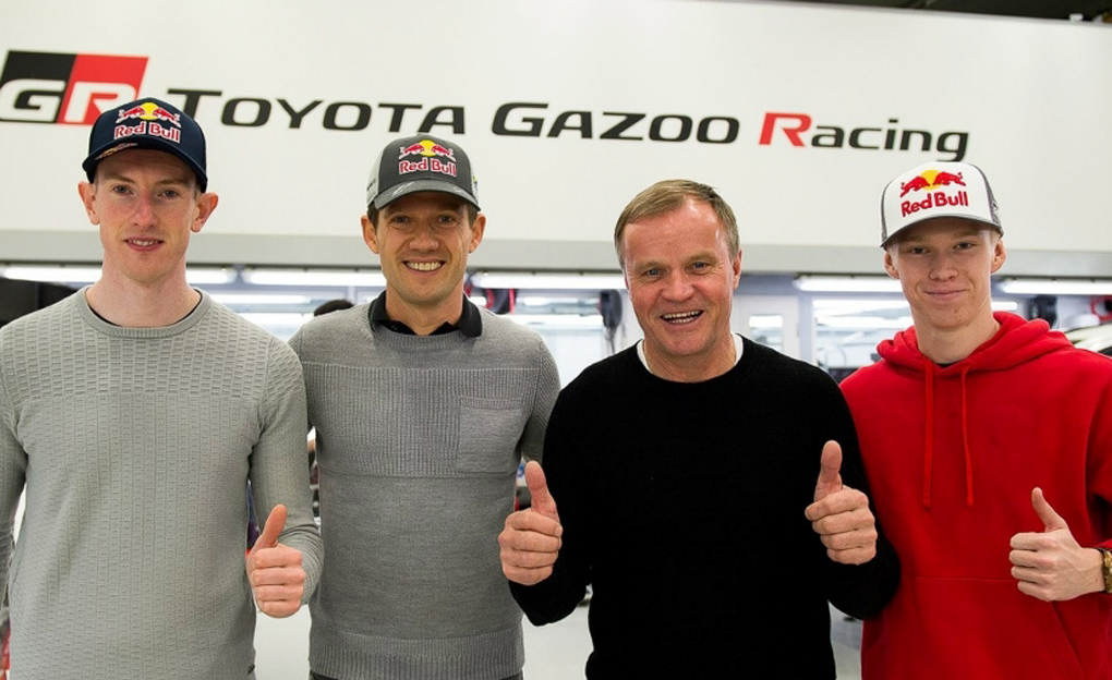 Pilotos de Toyota en el WRC 2020