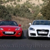 Comparativa TT cabrio y Mazda MX5