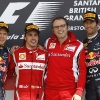 Podium GP Inglaterra 2011