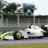 Jenson Button con el Brawn en MALASIA