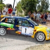 Chus Puras con el Renault Clio Rally Orense