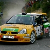 Chus Puras con el Renault Clio