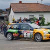 Chus Puras Rallye Aviles con el Renault Clio