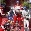 Podium Rallye Alemania WRC 2011