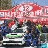 podium Rallye Cantabria 2010