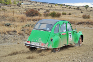 2cv en el Spain Classic Raid