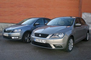 Comparativa Seat Toledo y Skoda Rapid