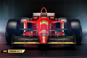Ferrari de 1995 en el juego F1 2017