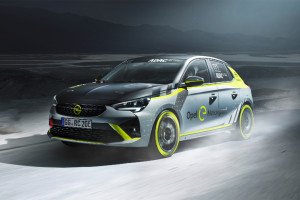 El Opel Corsa-e de Rally con el que se disputará la Copa